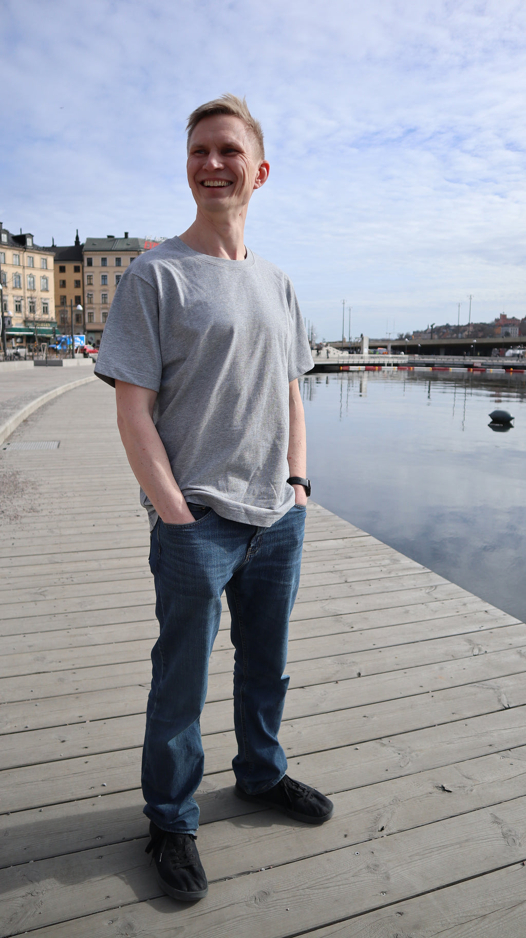 Das graue T-Shirt